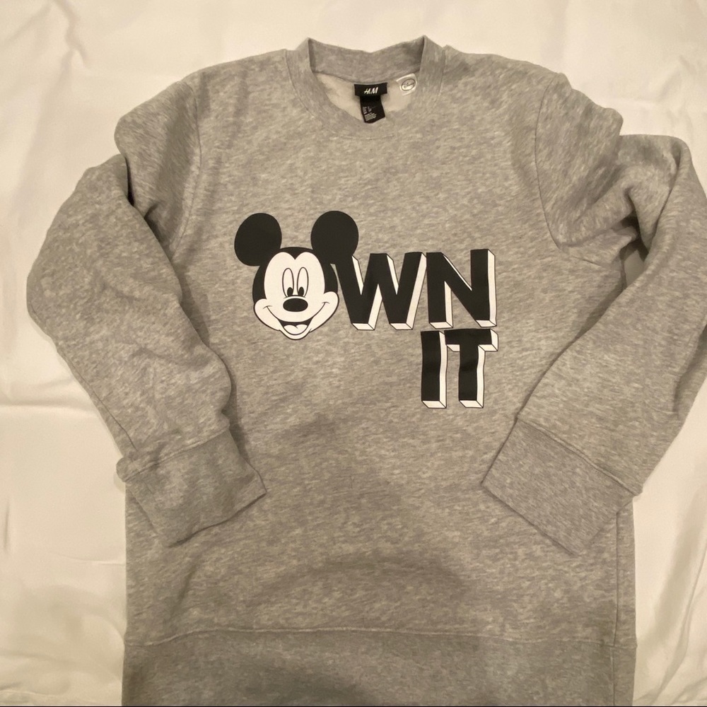 Disney H&M Mickey “Own It” Sweatshirt